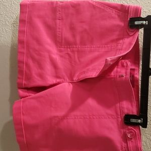 NWT Pink cargo shorts
